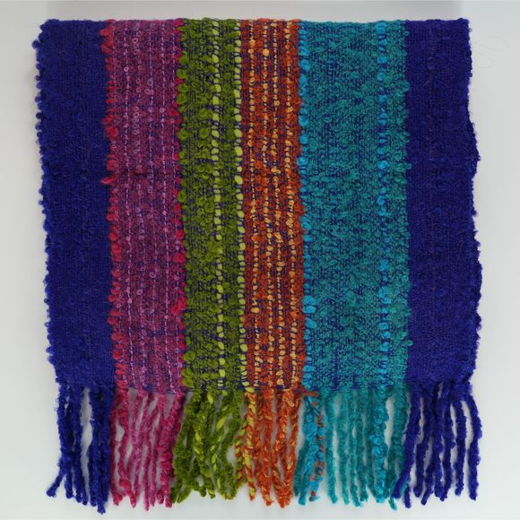 100% Baby Alpaca Scarf For Women. Handmade In Peru Fashion Accessory.🐠 - Picture 2 of 8